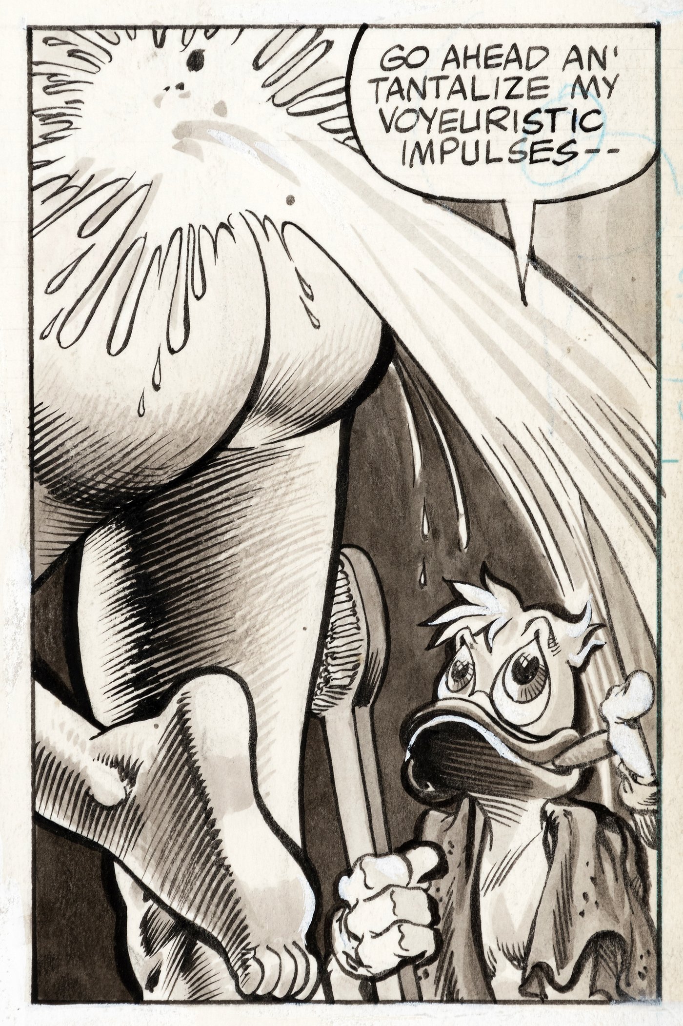 dee chandra recommends howard the duck nude pic