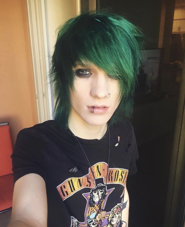 Best of Green haired emo