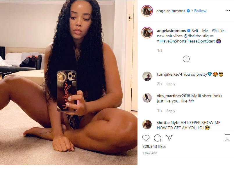 danielle damiano add nude angela simmons photo