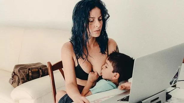 alondra valdez add breast feeding moms porn photo