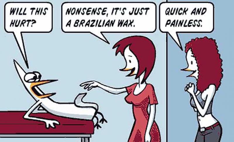 anjo chan recommends Brazilian Wax Uncensored