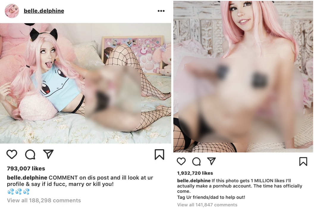 Belle Delphine Pussy gail mybigtitsbabes