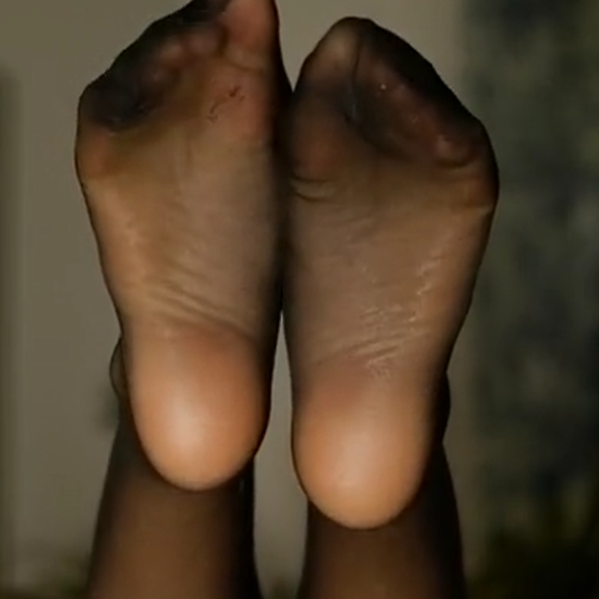 Nylon Foot Worship today nude