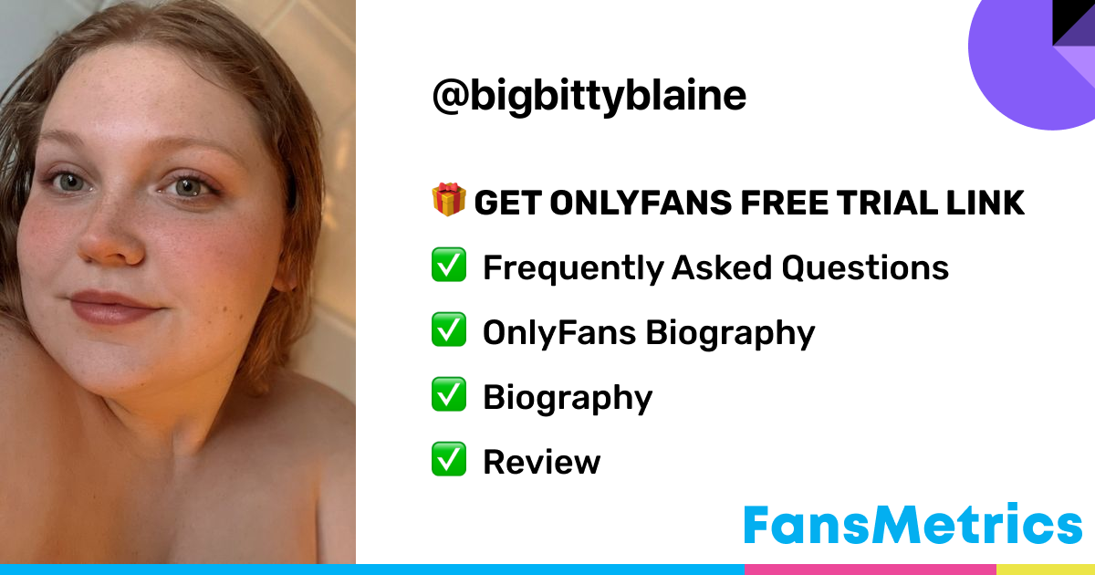 desiree mcculloch recommends bigbittyblaine onlyfans pic