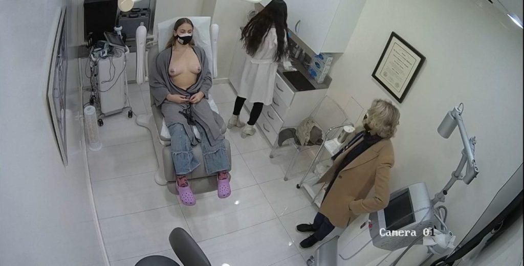 becca kiely add breast exam voyeur photo