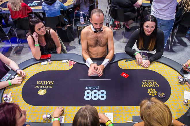 Male Strip Poker belly dancer