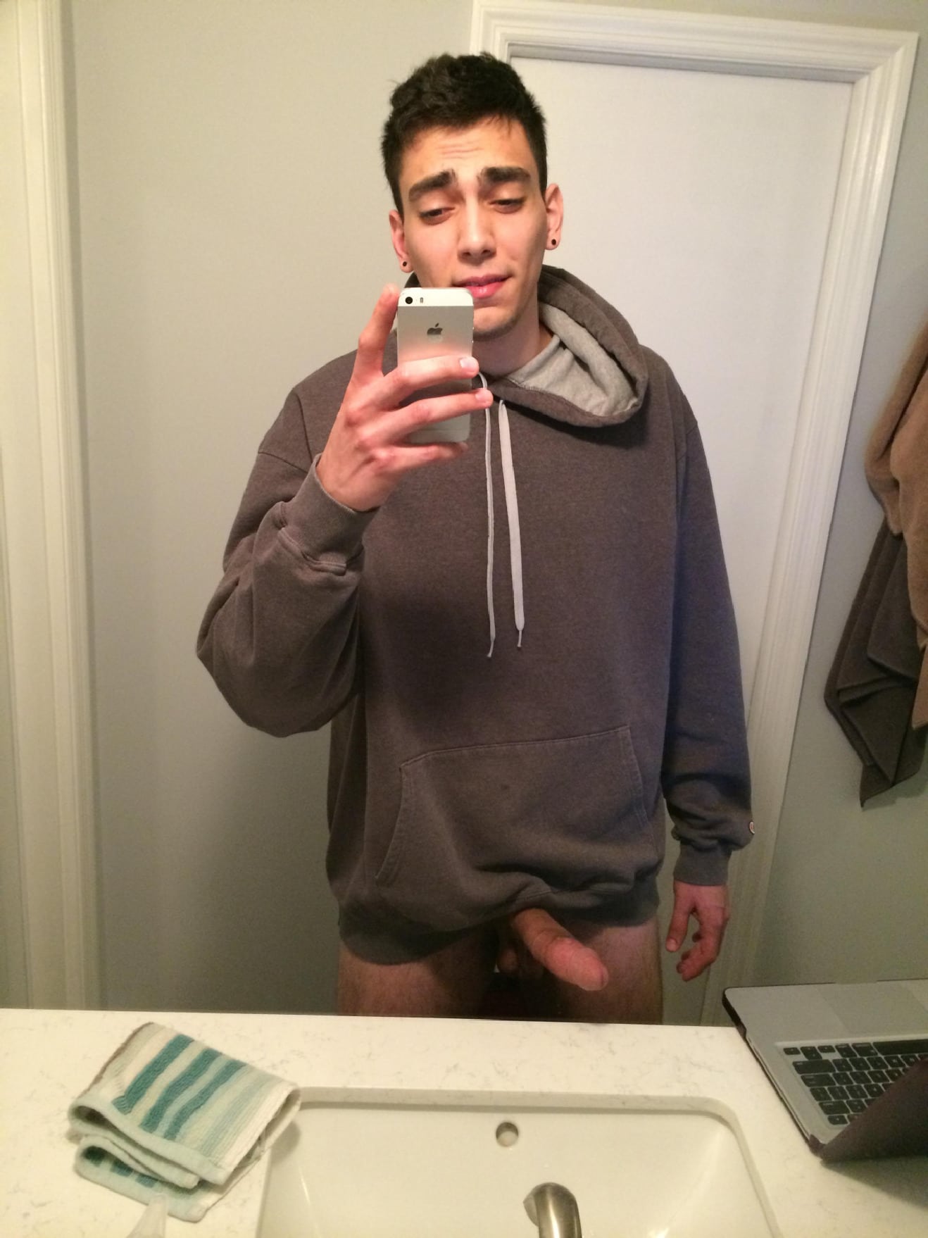 horny selfie