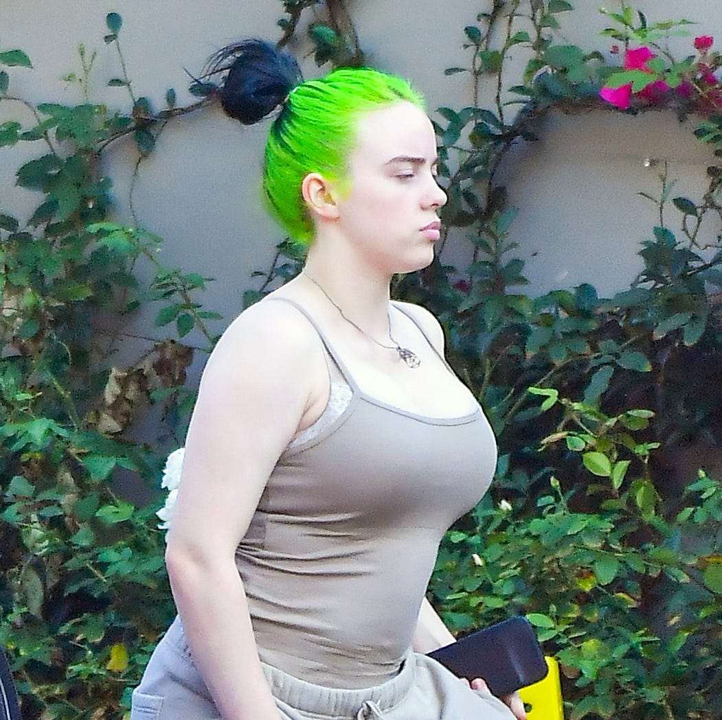 billie eilish boob pics