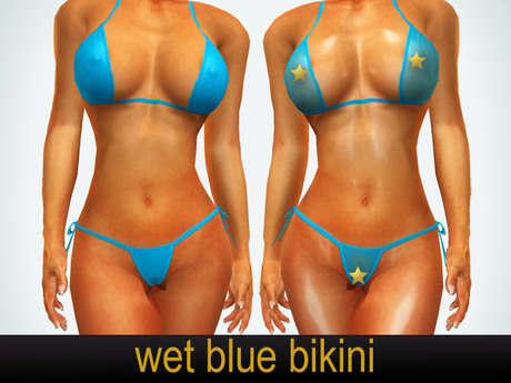 aaron mangin recommends Wet See Through Bikini