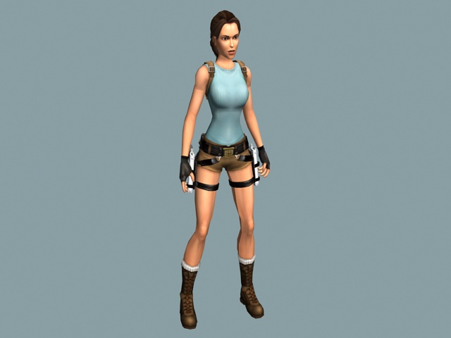 ashton mccauley recommends 3d animation lara croft pic