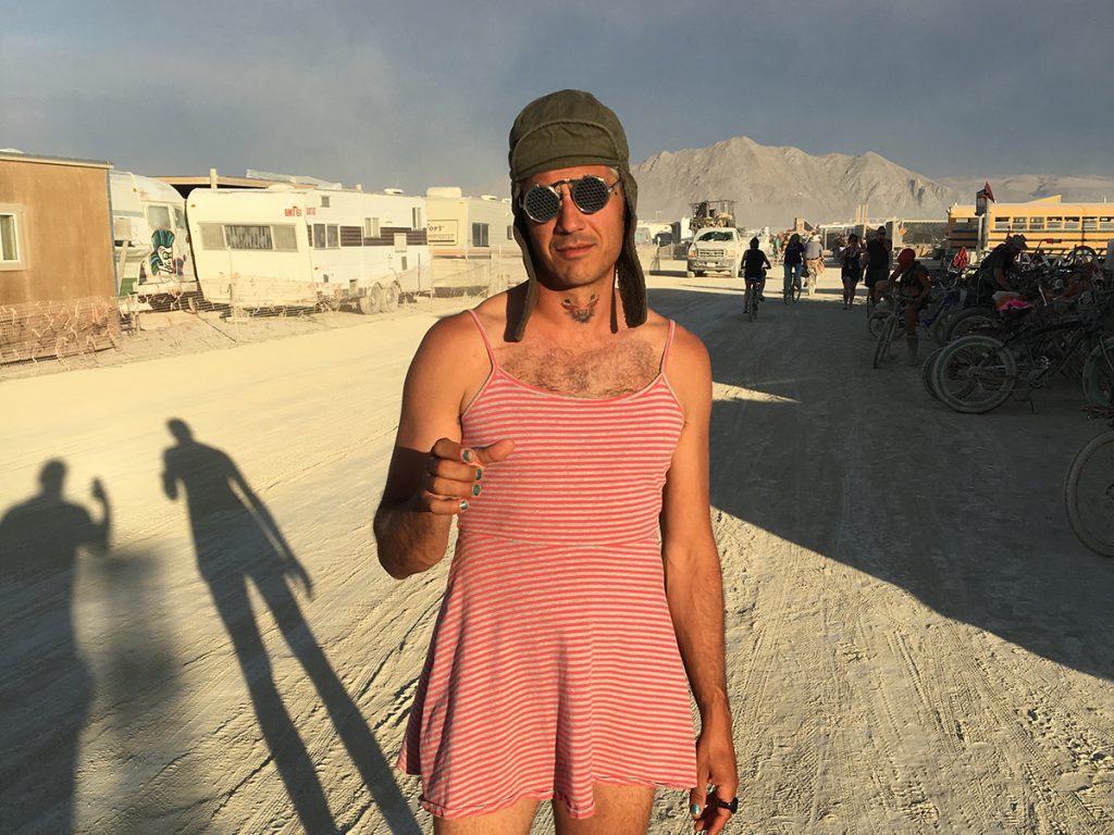 Best of Nude men burning man