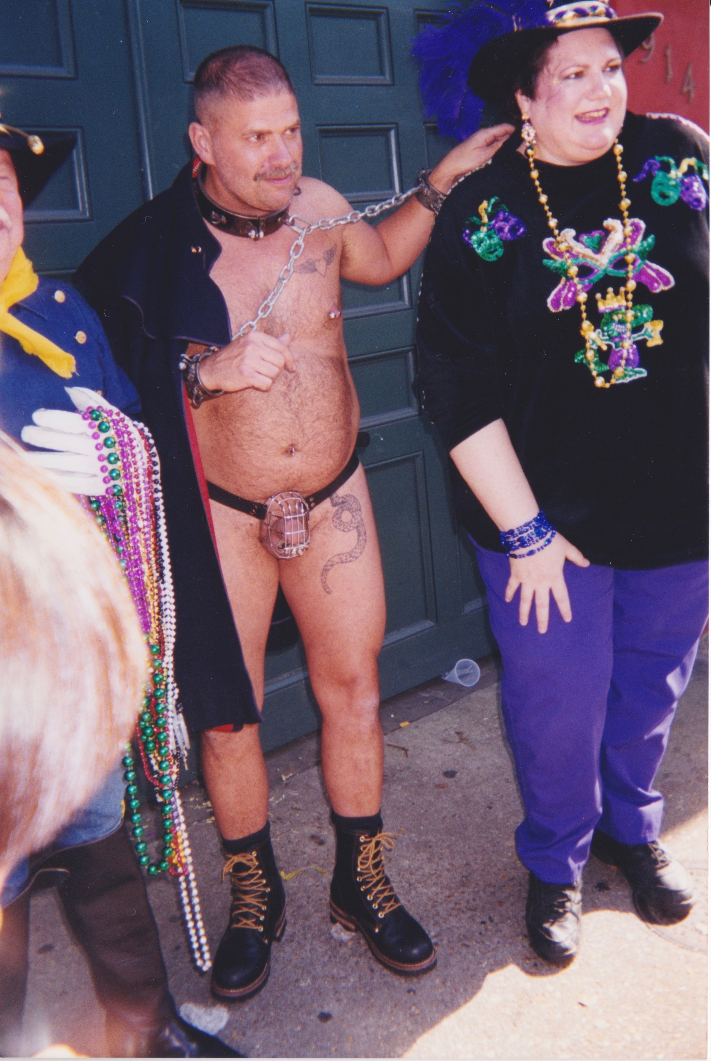 bryan fitch add naked at mardi gras photo