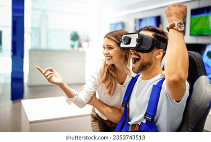 Best of Virtual reality threesome