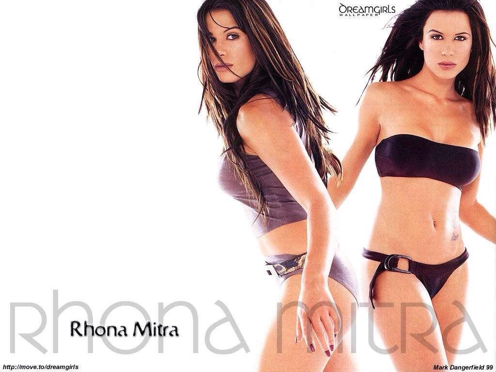 dan rabin recommends rhona mitra in a bikini pic