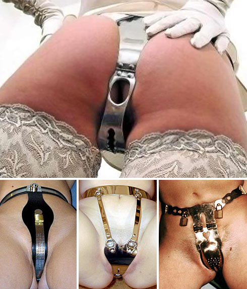 Best of Female chastity belt porn