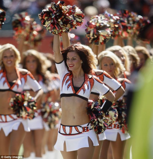 debra metcalfe add cheerleaders without pants photo