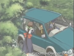 Best of Anime porn in car