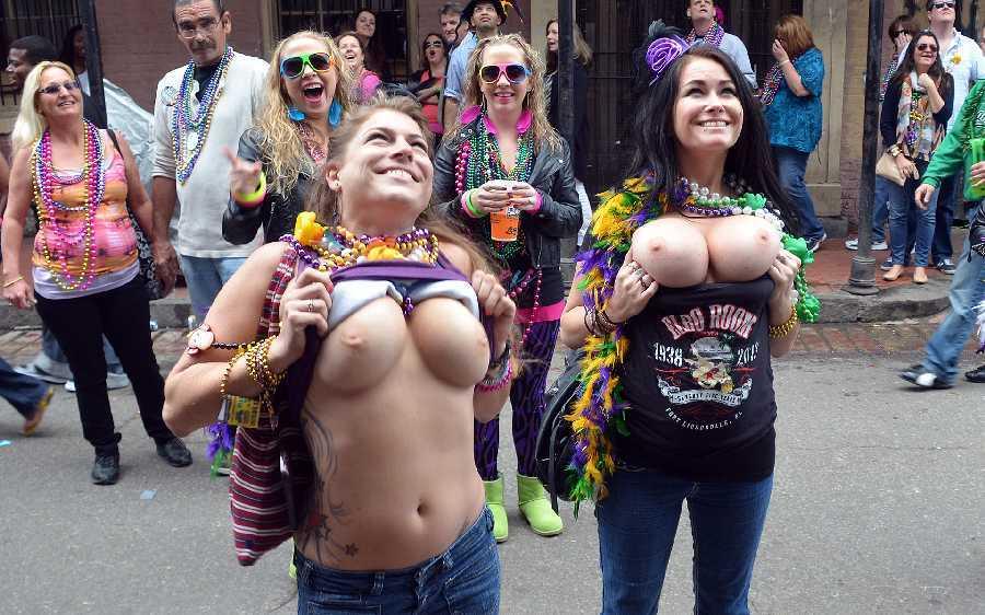 chris csernyik recommends naked at mardi gras pic