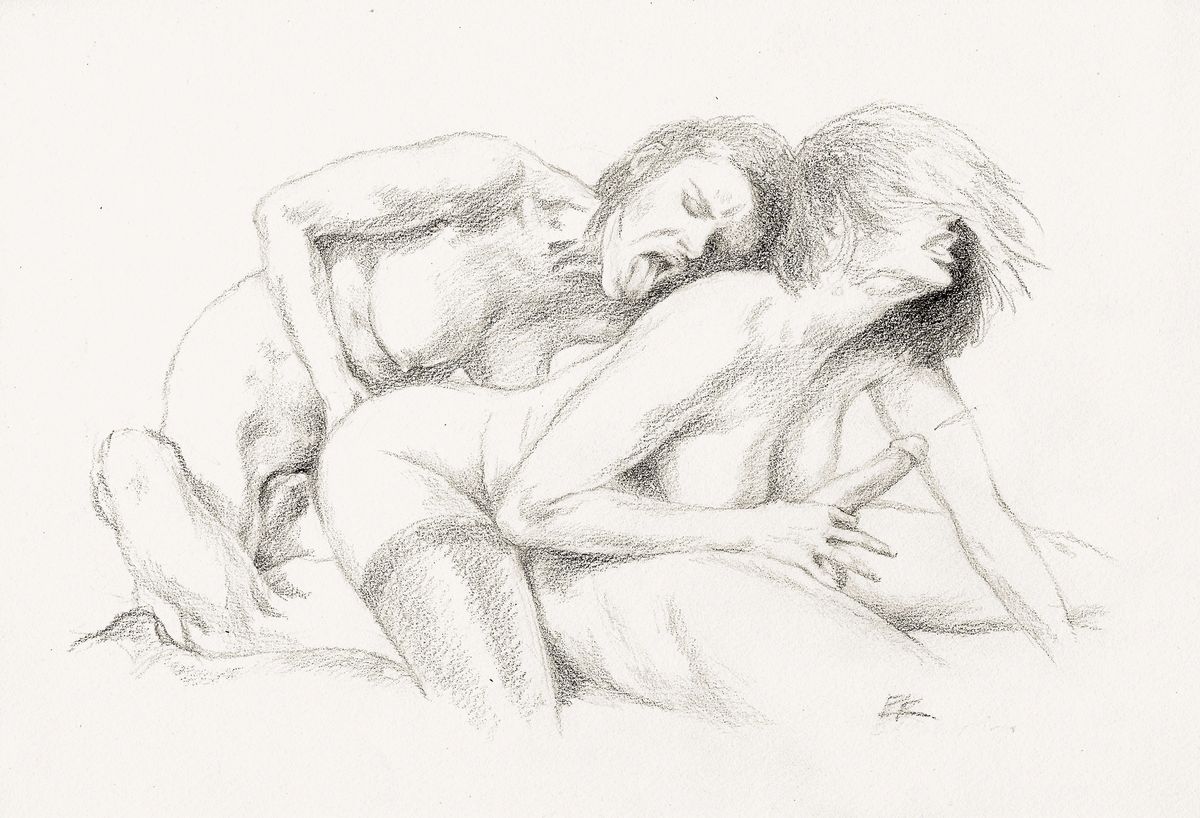 dori tr recommends threesome erotic art pic