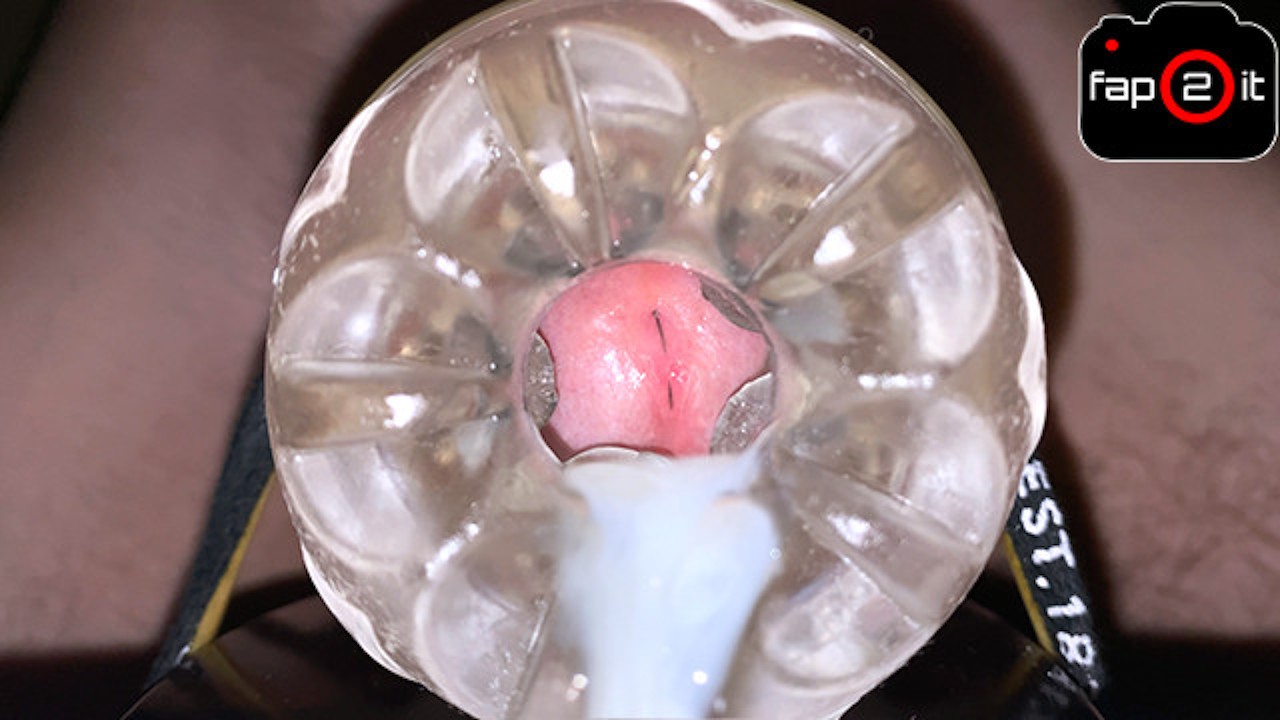 cumming on fleshlight