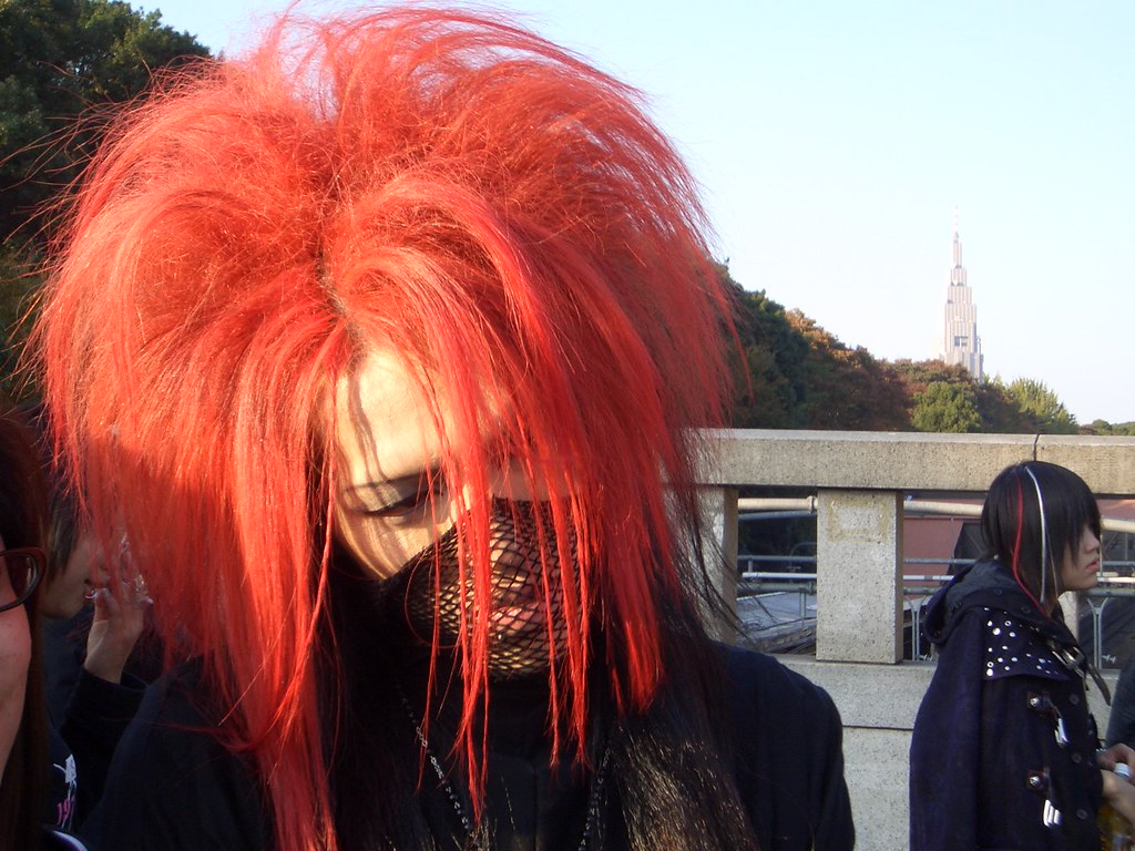 brandon lashbrook recommends red haired goth pic