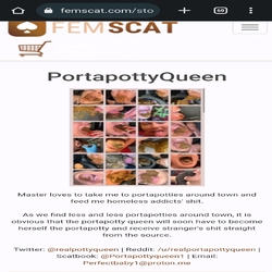 bianca aldaco recommends Portapottyqueen Porn