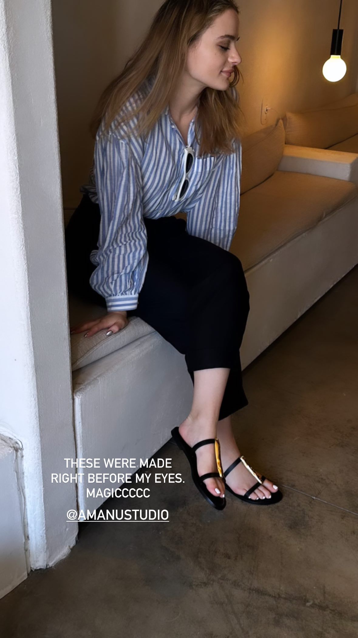 april wen recommends Joey King Feet