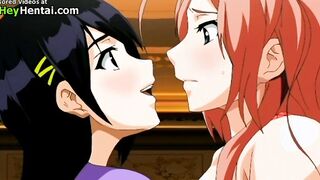 lesbian anime por