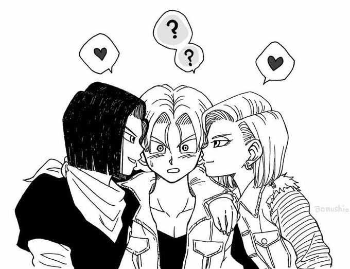 Best of Trunks x android 18