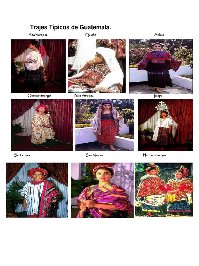 Trajes Tipicos De Guatemala chinese ladies