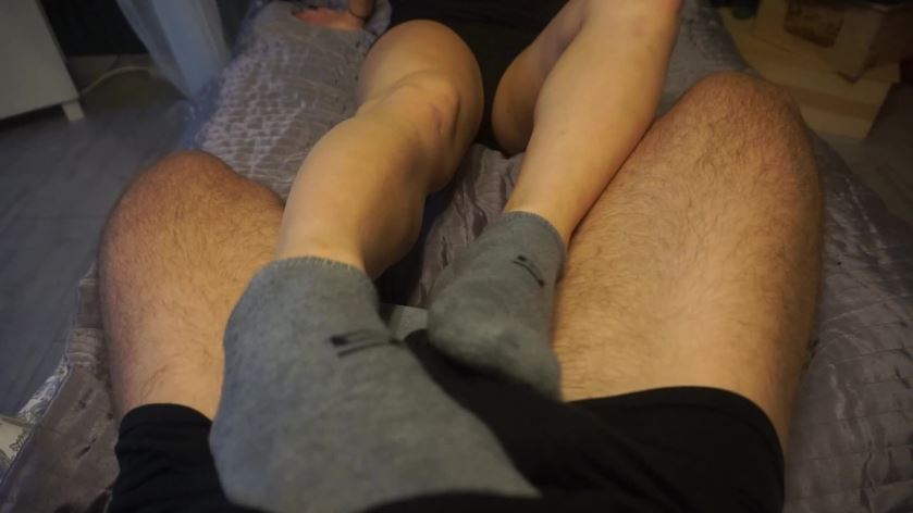 Best of Sockjob tease