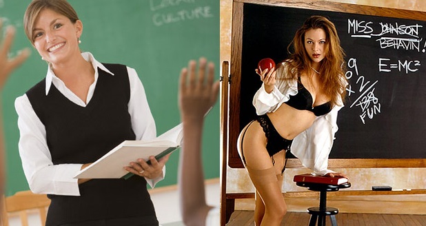 Best of Naked student and teacher