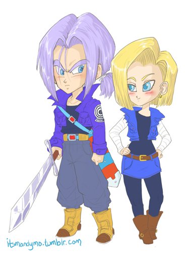 dana zeidler recommends Trunks X Android 18