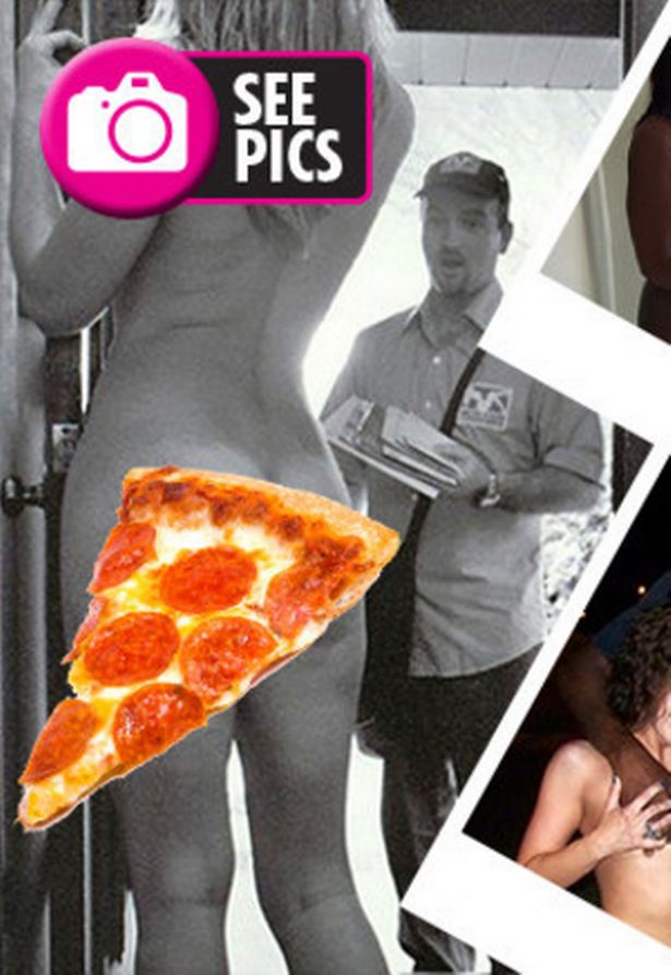 cynthia marie wade recommends flashing pizza delivery man pic