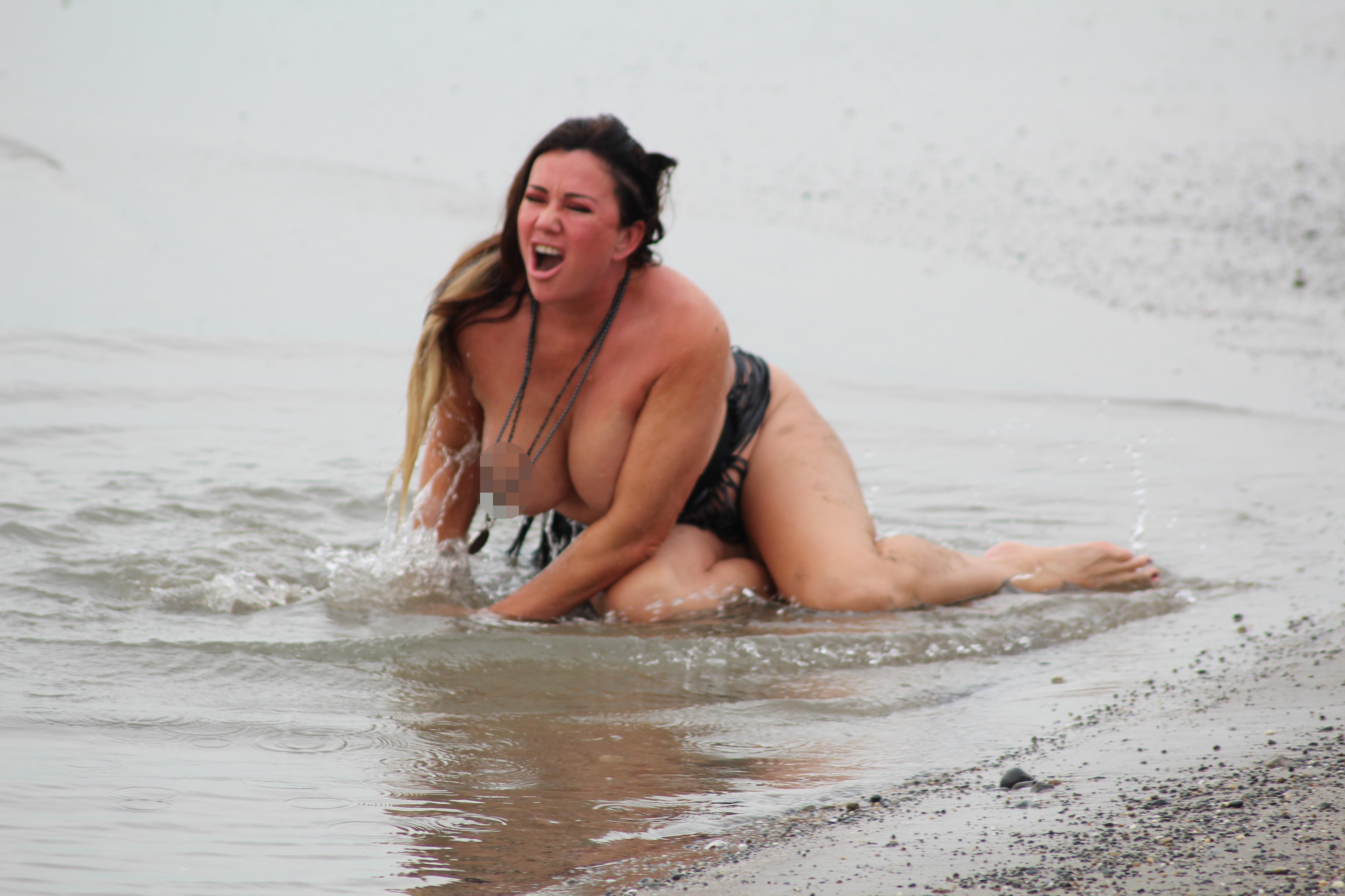 exhibitionists at the beach