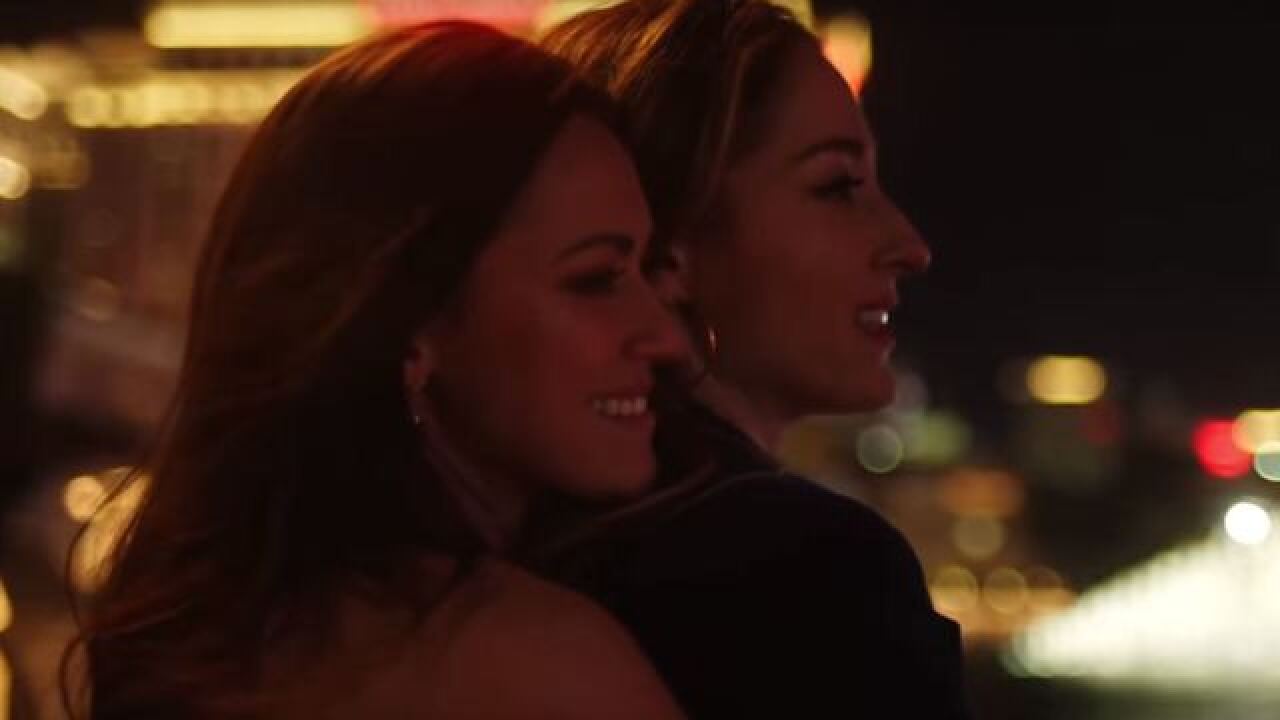 lesbian wedding night video