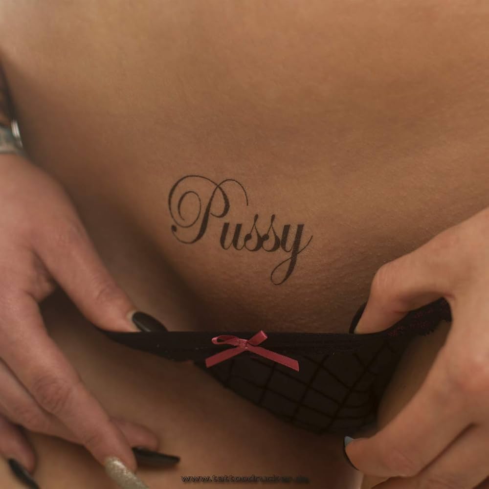 Best of Pussy tatoos