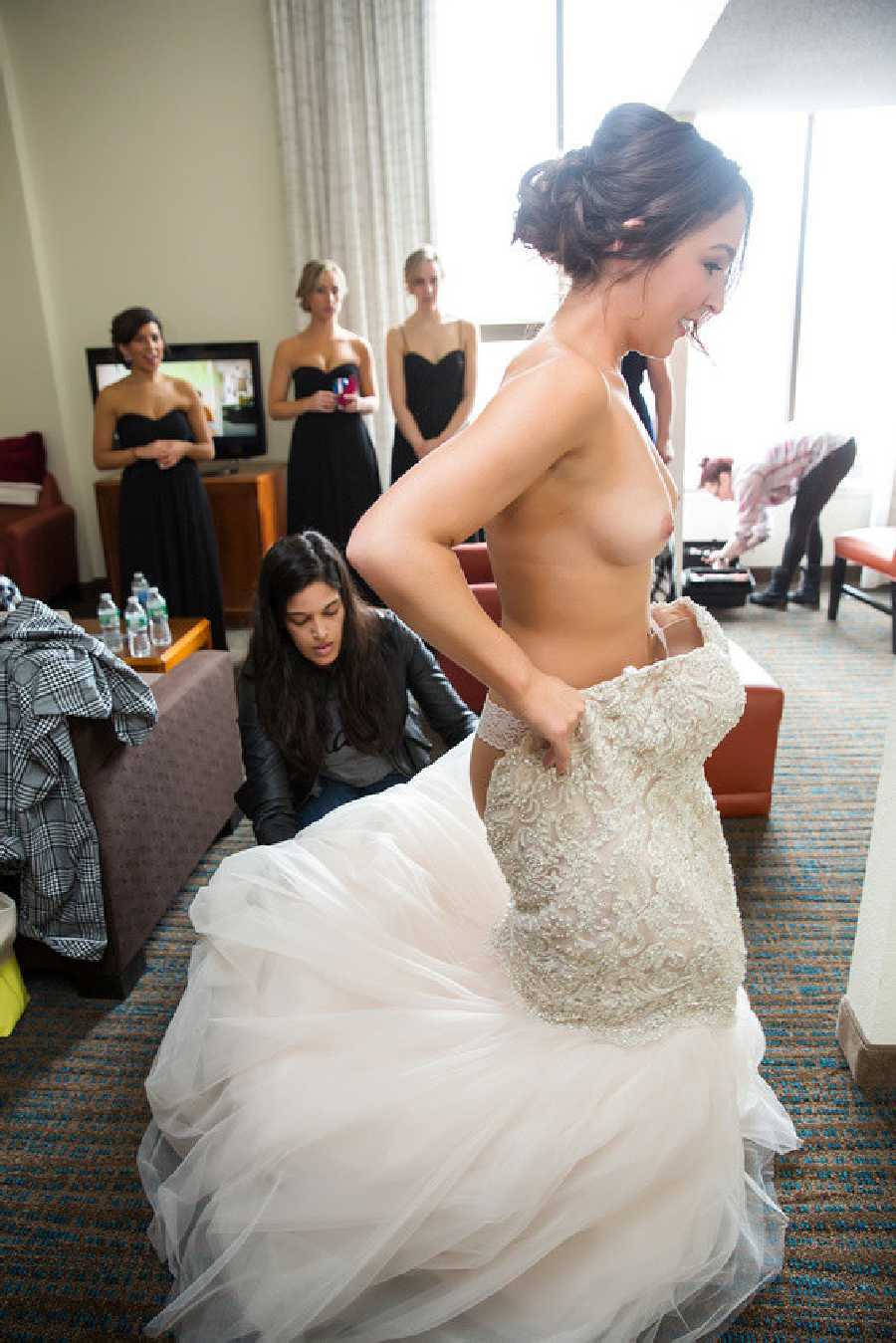 Best of Amateur naked brides