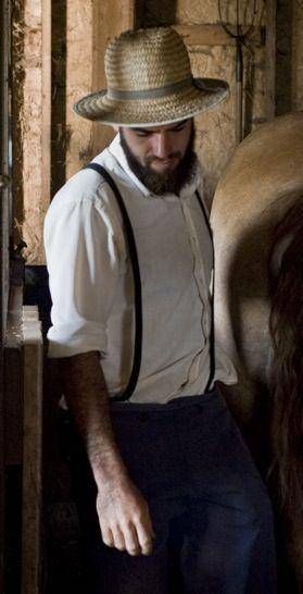 alfie milne share amish men shirtless photos