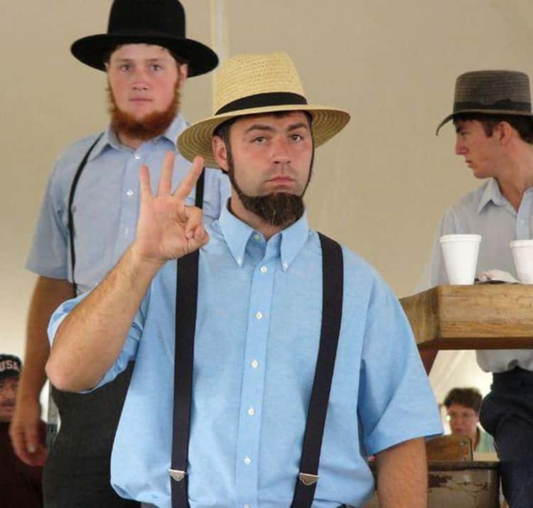 amish men shirtless