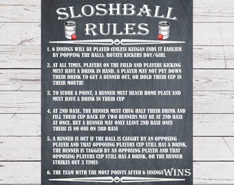 Best of Slosh ball rules