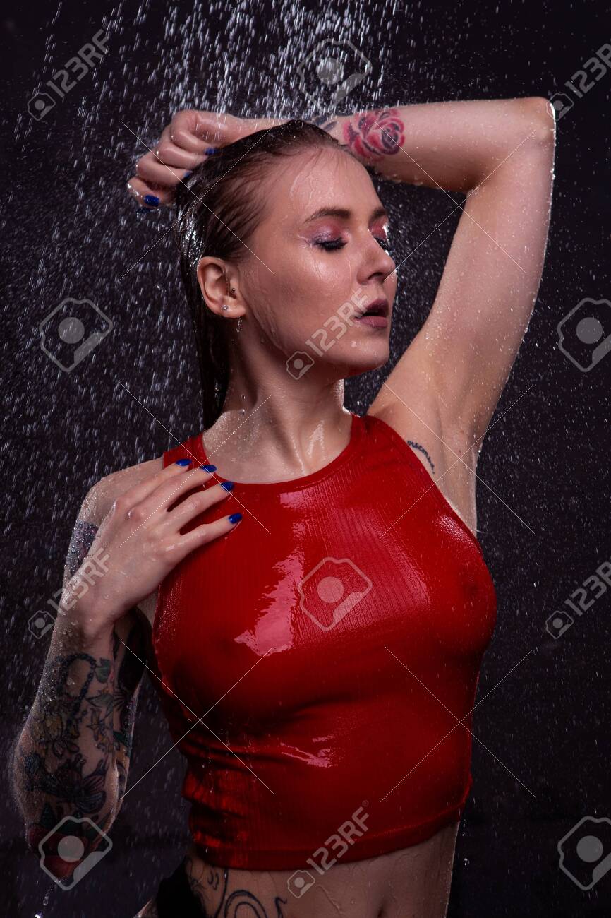 crystal gough recommends big boobs showering pic