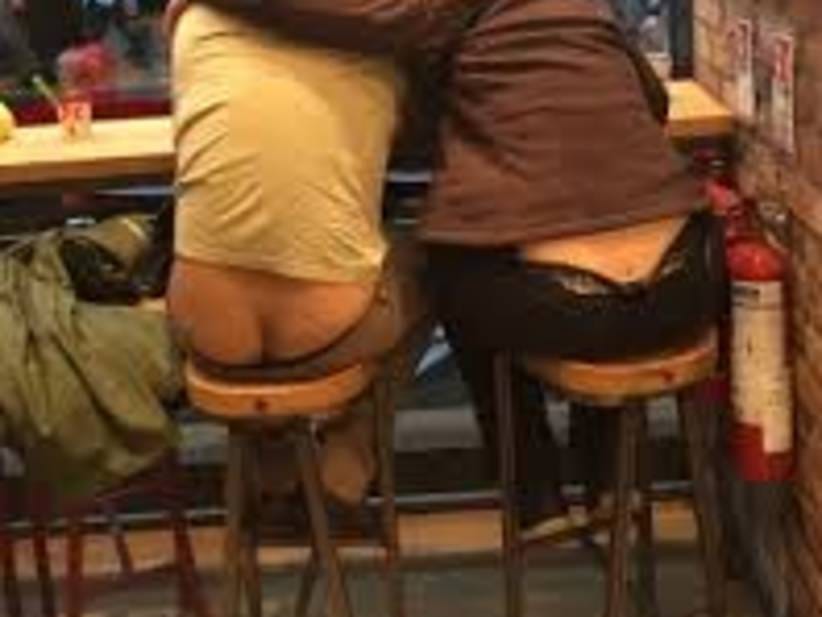 anita medeiros recommends buttcrack in public pic