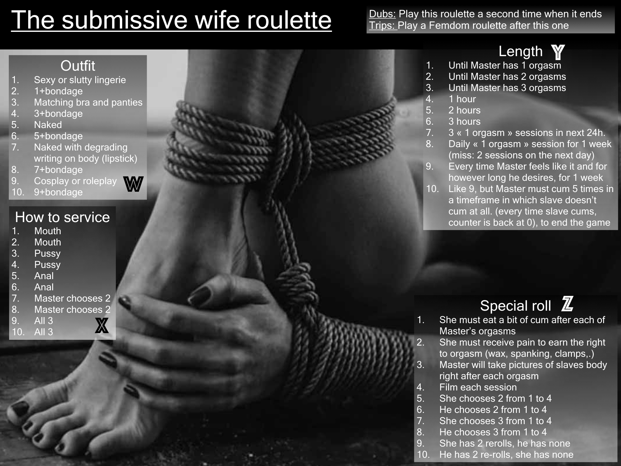 adam standley recommends submissive wife bondage pic