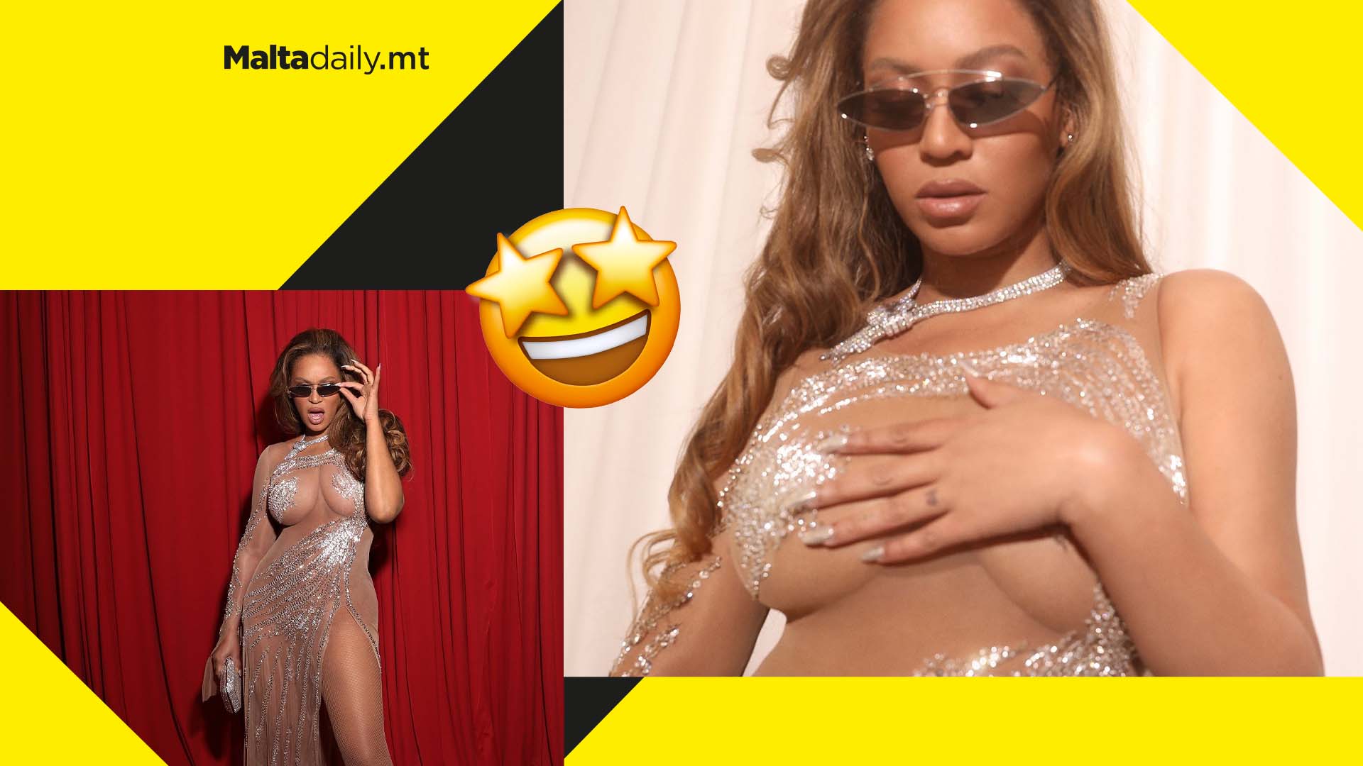 Beyonce Nude on ball