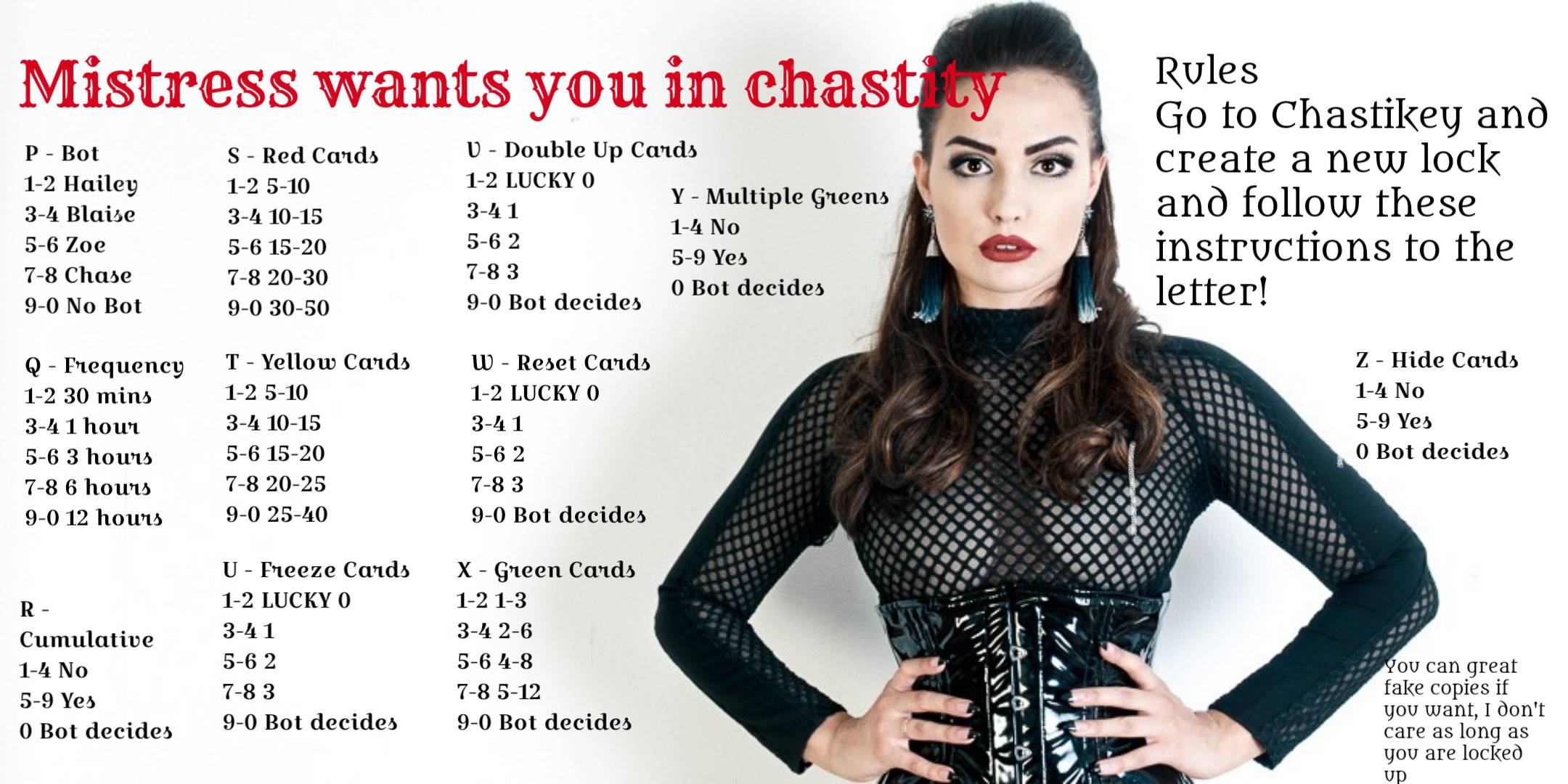 ben spurlock recommends chastity mistress pic