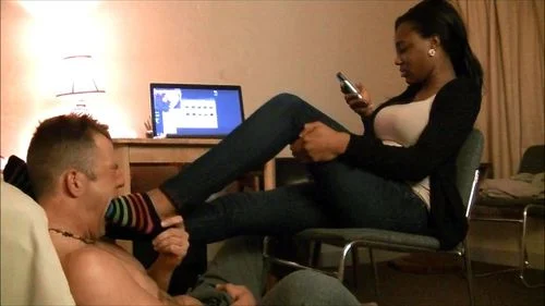 ebony feet femdom