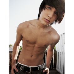 emo guy shirtless