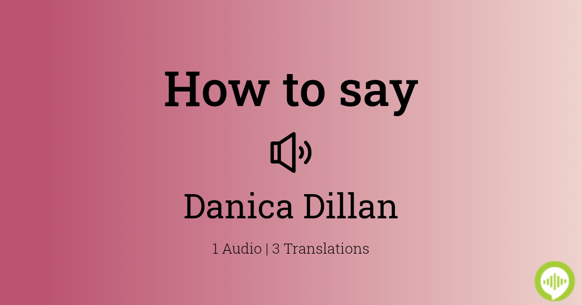 calvin marks recommends dancia dillan pic