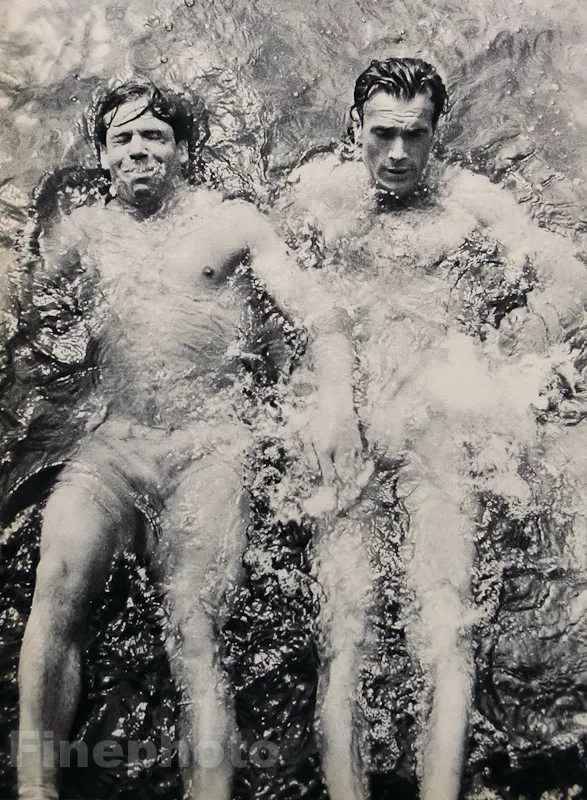 vintage naked swimmers